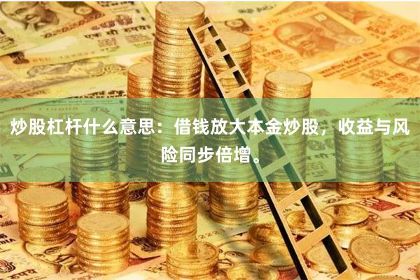 炒股杠杆什么意思：借钱放大本金炒股，收益与风险同步倍增。
